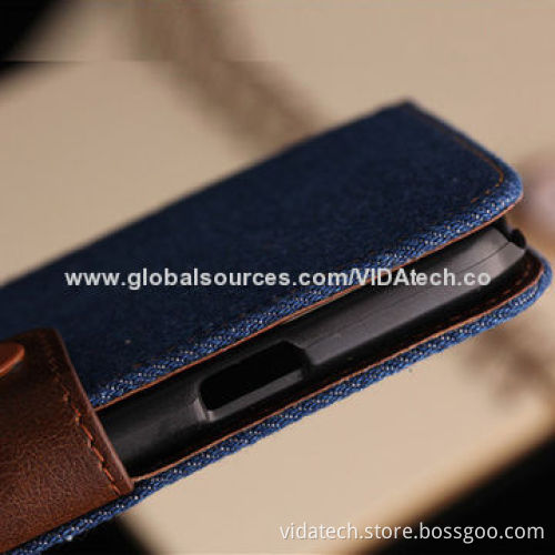 Jeans Leather Case for Samsung Galaxy S5